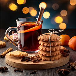 Glühwein Plätzchen lebkuchen lustige Stimmung Astrologie Wünschelruten